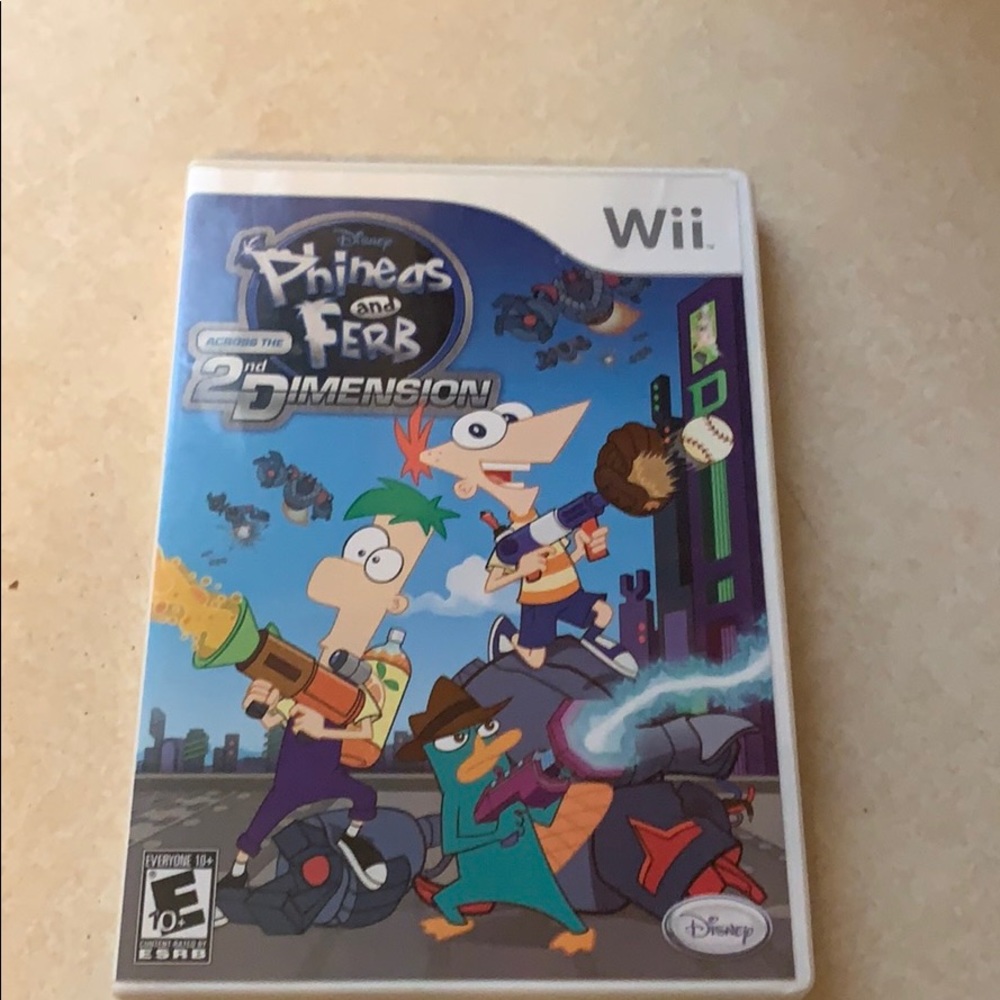 Wii game! Used but still in good condition!
